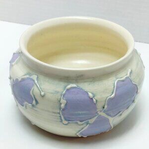 studio art pottery decorative handpainted vase bowl signed Home Decor Garden